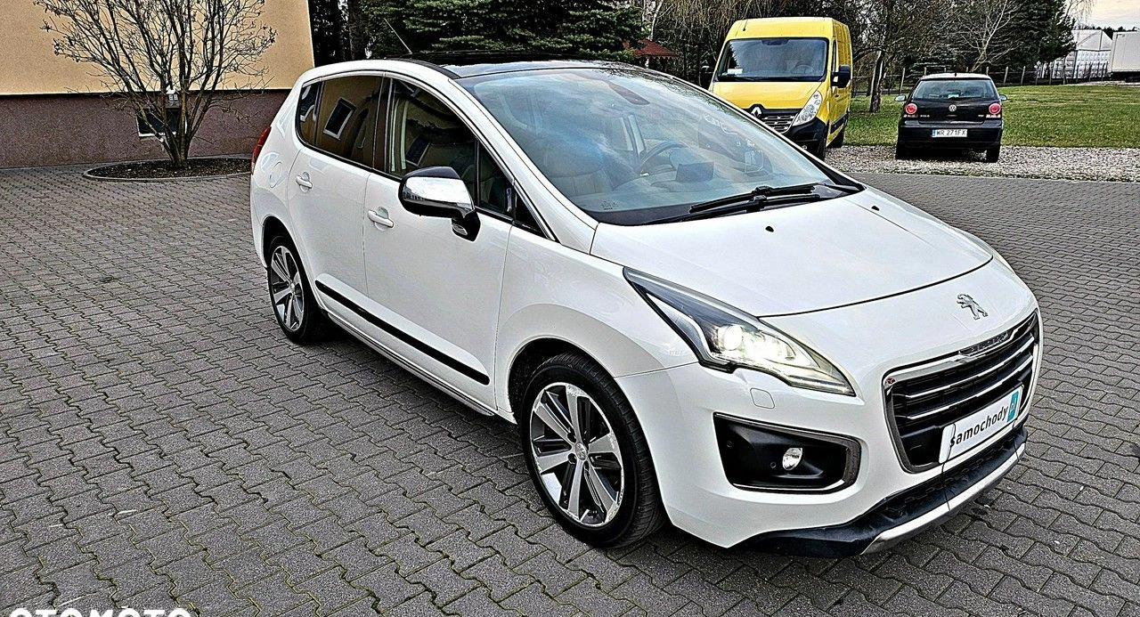 Peugeot 3008 cena 43999 przebieg: 195000, rok produkcji 2014 z Woźniki małe 277